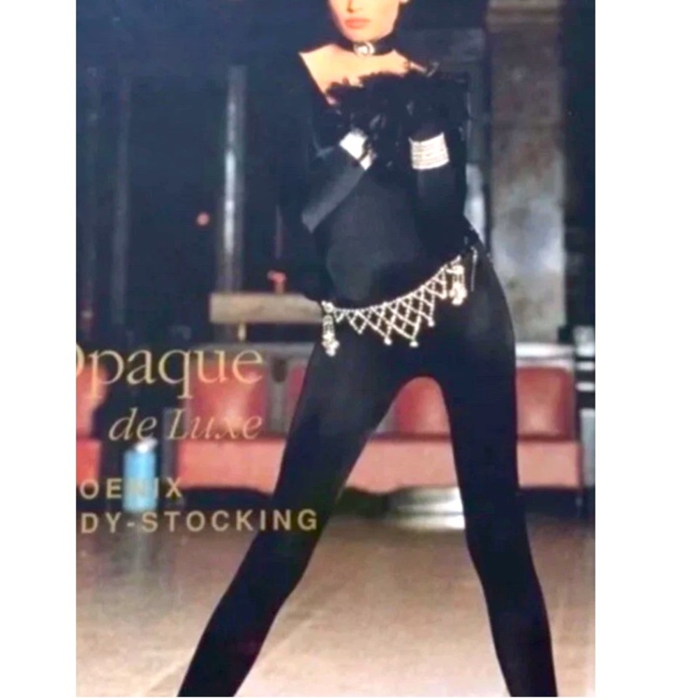 WOLFORD FOOTED SATIN DE LUXE CATSUIT BODYSTOCKING NEW SZ S